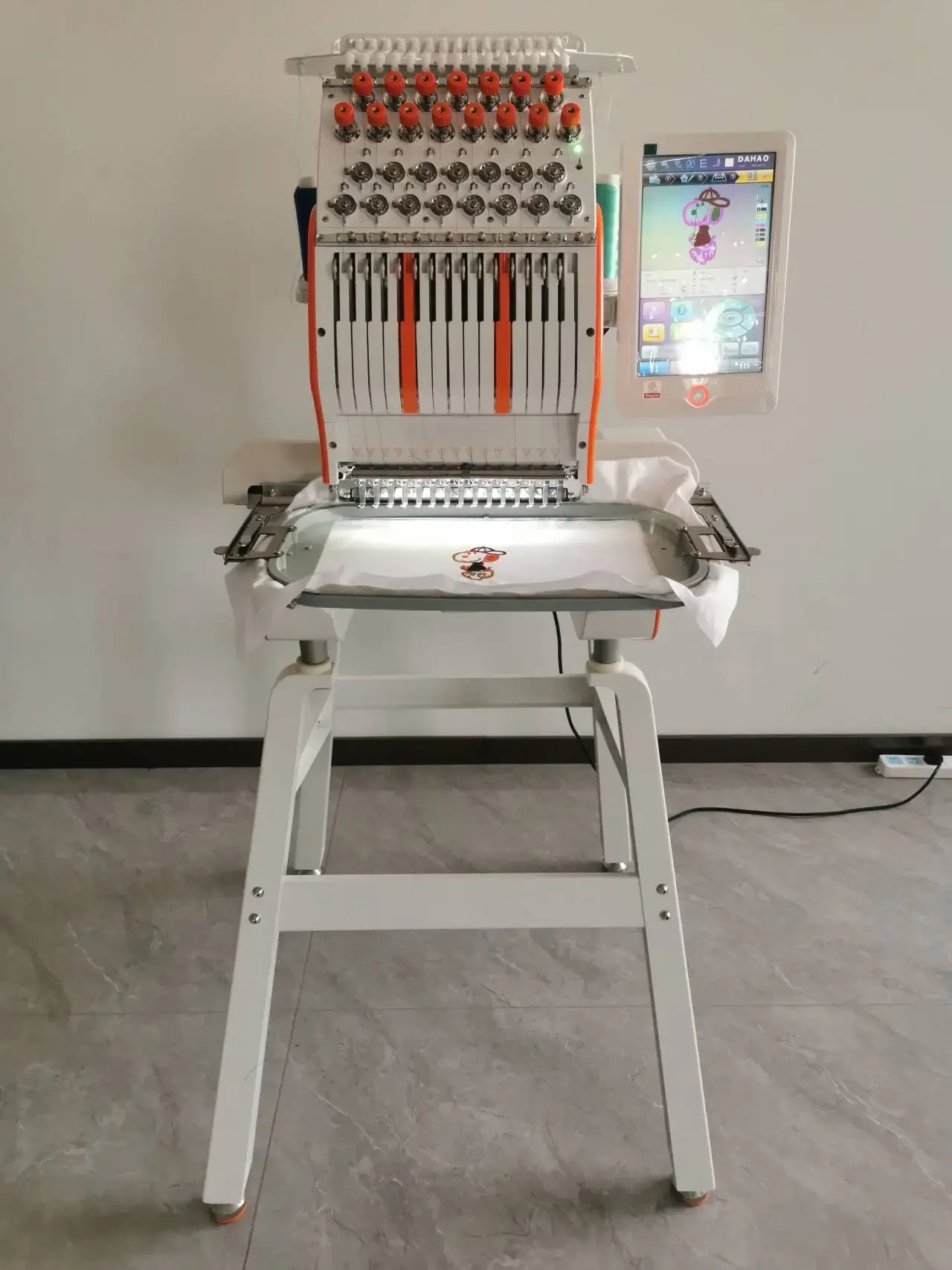5 Years Warranty Lifetime Maintenance Mini Automatic Computerized Embroidery Machine For Clothes