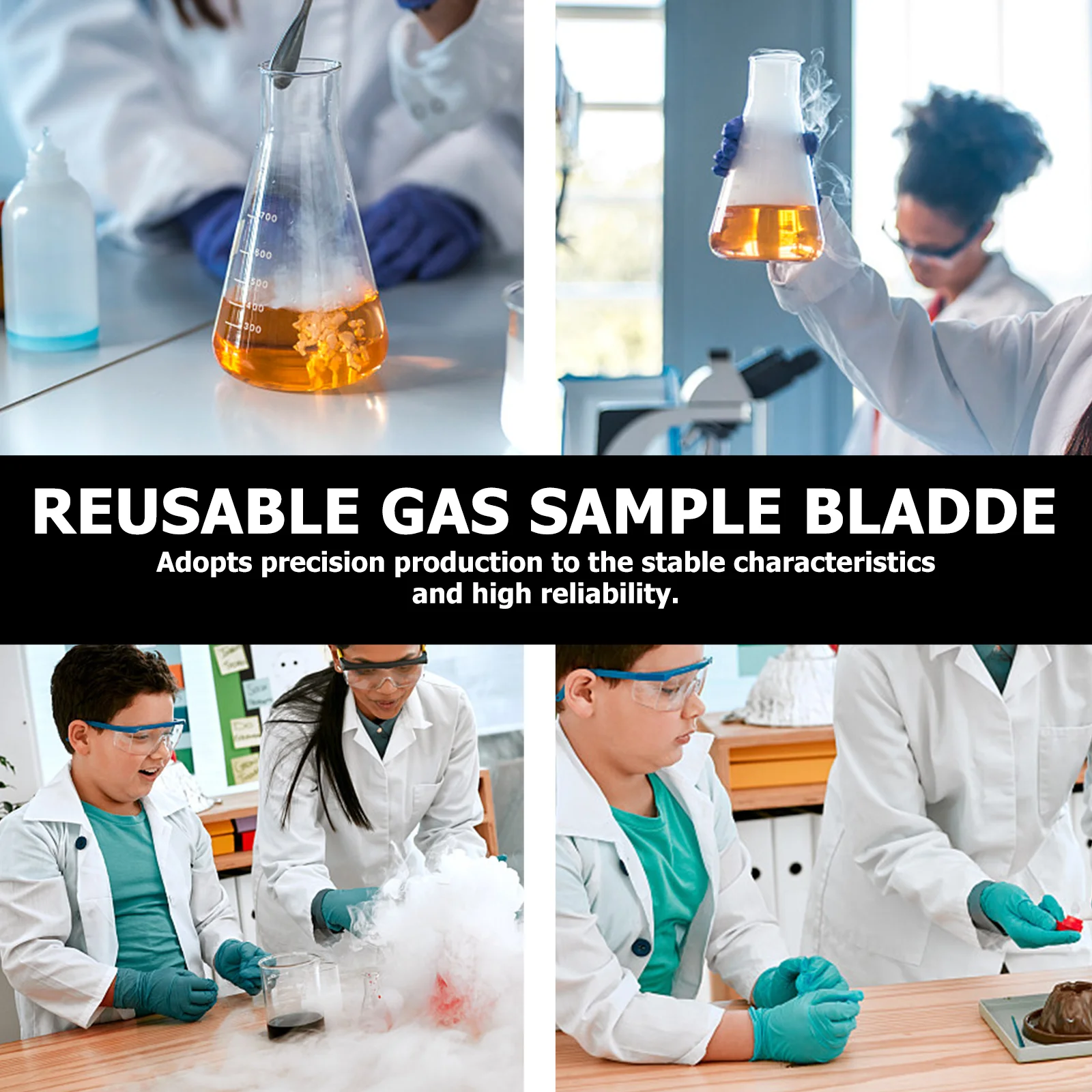 Latex Sampling Balloon Latex Balloons Sampling Gas Bladder Labs Internal Reusable Sample Air Bag Indoor Useful