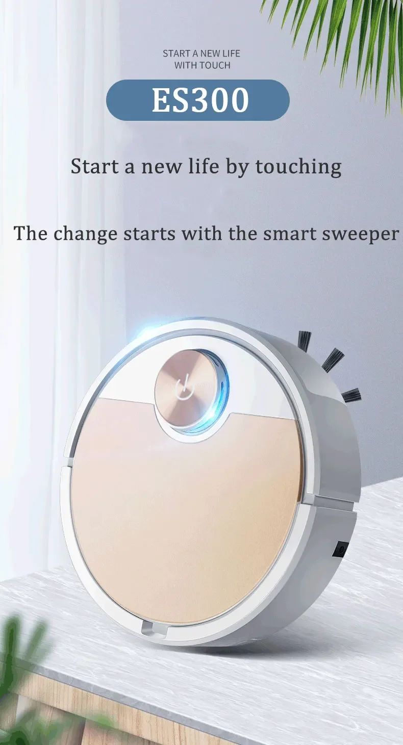 Description Picture 2 of itemRobot Vacuum Cleaner Wireless 3 in 1 Cleaning Wet and Dry Smart Household Appliances Mop Cleaning Floor Vacuum Cleaner For Home