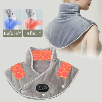 Rechargeable Heated Shoulder and Neck Pad