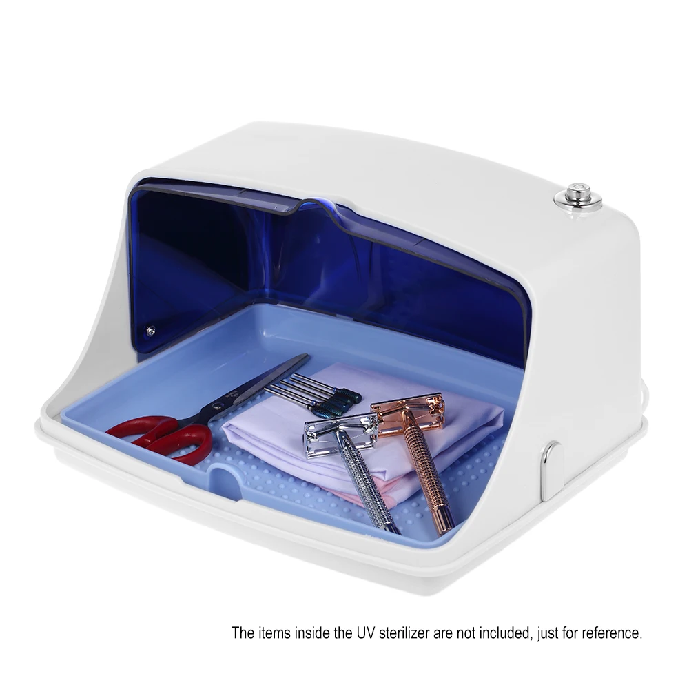 5W UV Sterilizer Cabinet Multifunctional Disinfection Clean Tools Professional Nail Art Equipment Tray Temperature Sterilizer
