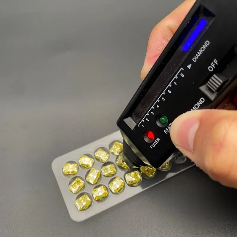 Loose Lemon Color Radiant Cut  synthetic Moissanite Stone with GRA Certificate  for Women Jewelry Ring Earrings Making  1~5CT