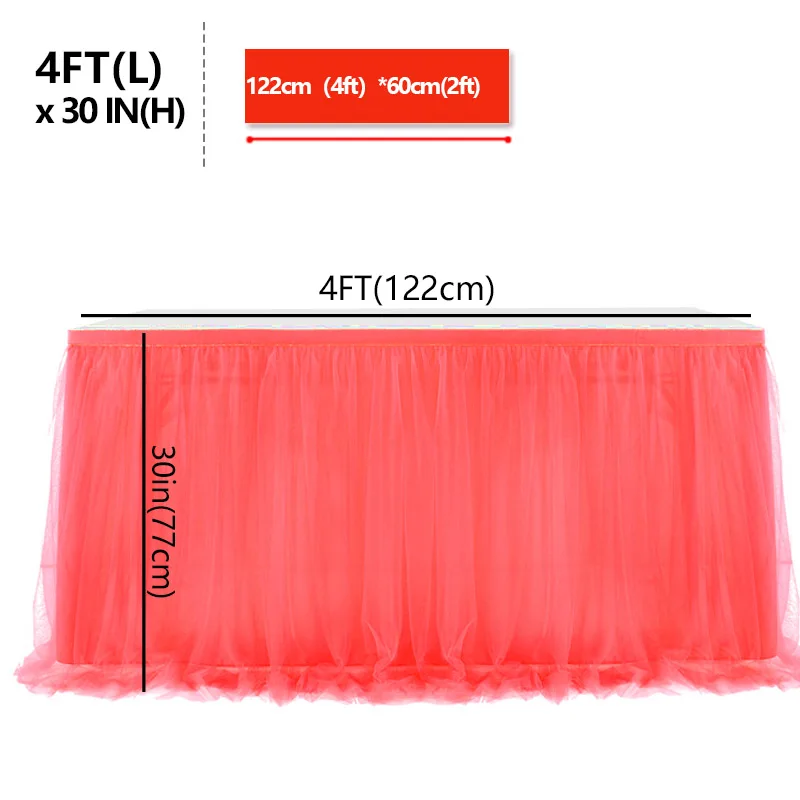 4FT red