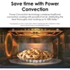 Samsung 1.2 cu. ft Convection Air Fry, Black Glass, MC12DB8700CKAA Countertop Microwave 3