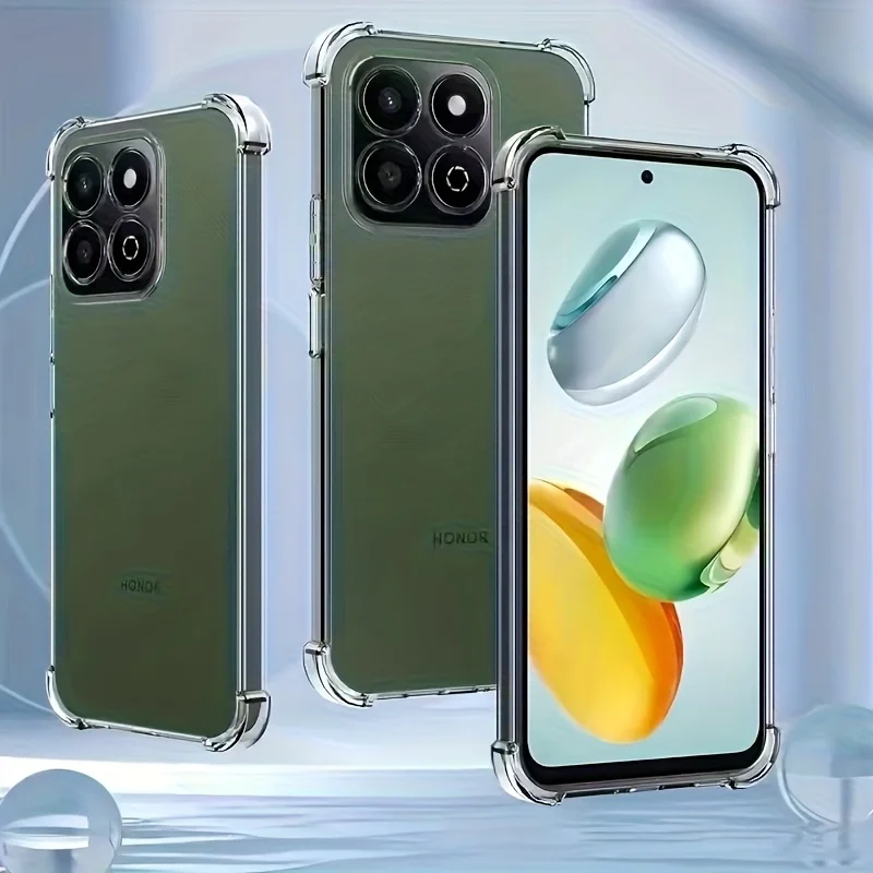 Clear Soft Silicone Back Cover - Transparent Phone Case