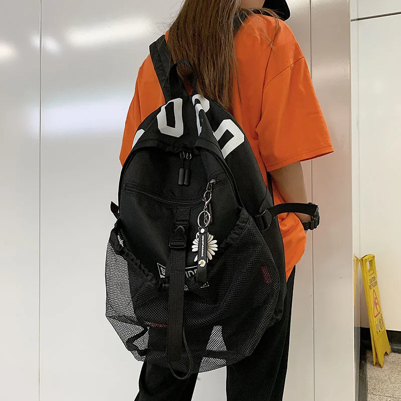 Backpack Basketball Bag Men's Casual Sports Backpack Fashion College Student School Bag