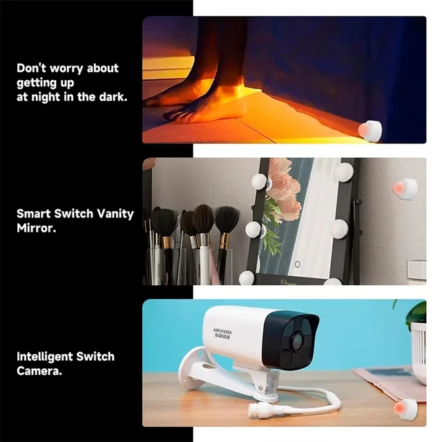 Tuya Zigbee PIR Motion Sensor Infrared Detector Mini Smart Human Body Sensor Remote Control Alarm Work with Alexa Smart Life App 6