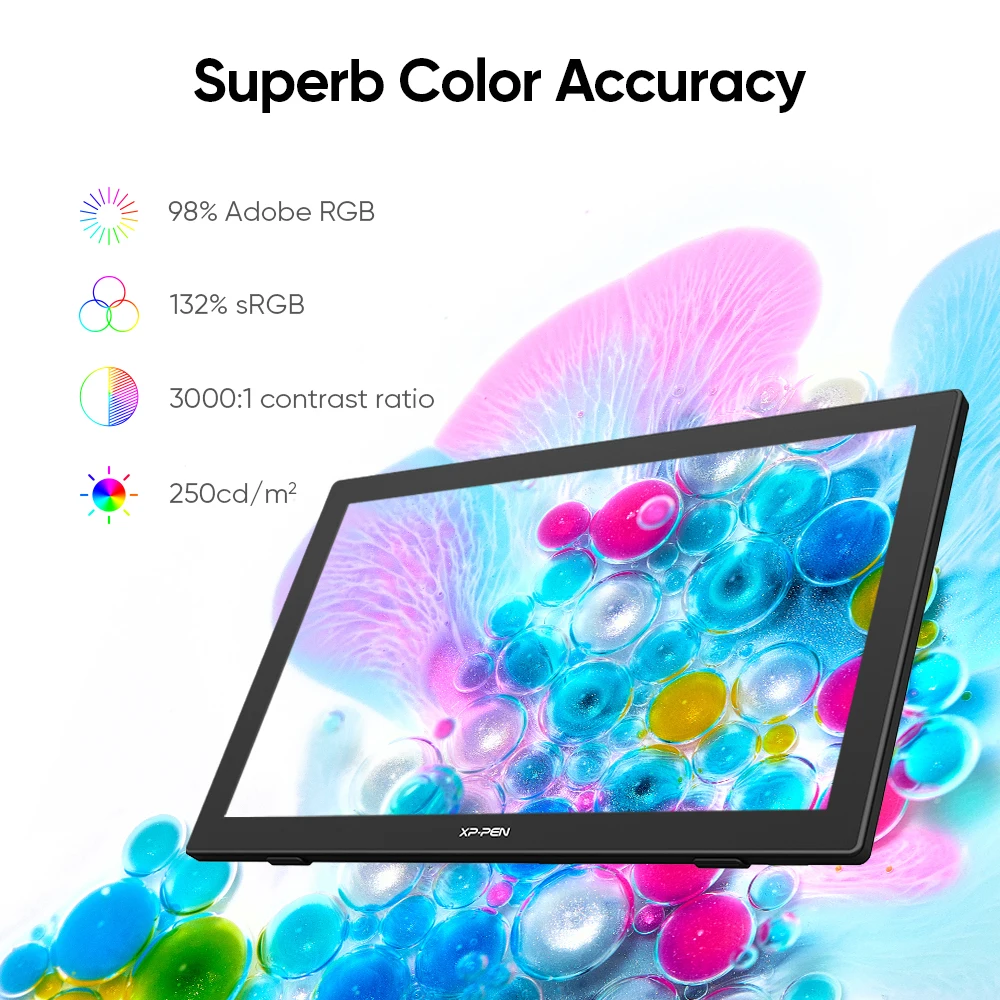 XPPen Artist 24 FHD Drawing Display 23.8 Inch Graphic Tablet Monitor with Adjustable Stand 132% sRGB Support 60 Tilt Windows Mac 4