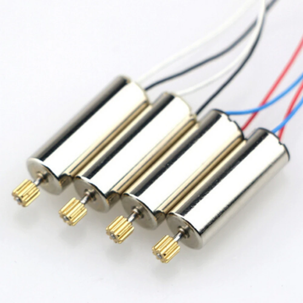 4 шт. SYMA X5C X5 мотор RC Квадрокоптер Дрон запасные части двигатель с металлической шестерней 4 шт. SYMA X5C X5 мотор RC Квадрокоптер Дрон запасные части двигатель с металлической шестерней