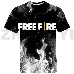 2024 Summer New Hot Flame Pattern 3d Printed Men's T-shirt Large Size Relaxed Comfortable Breathable Fashion Casual Shirt 6xl