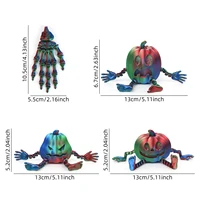 Pumpkin monsters, funny toys, Christmas ornaments, desktop decoration, DIY assembly, parent-child interaction 2