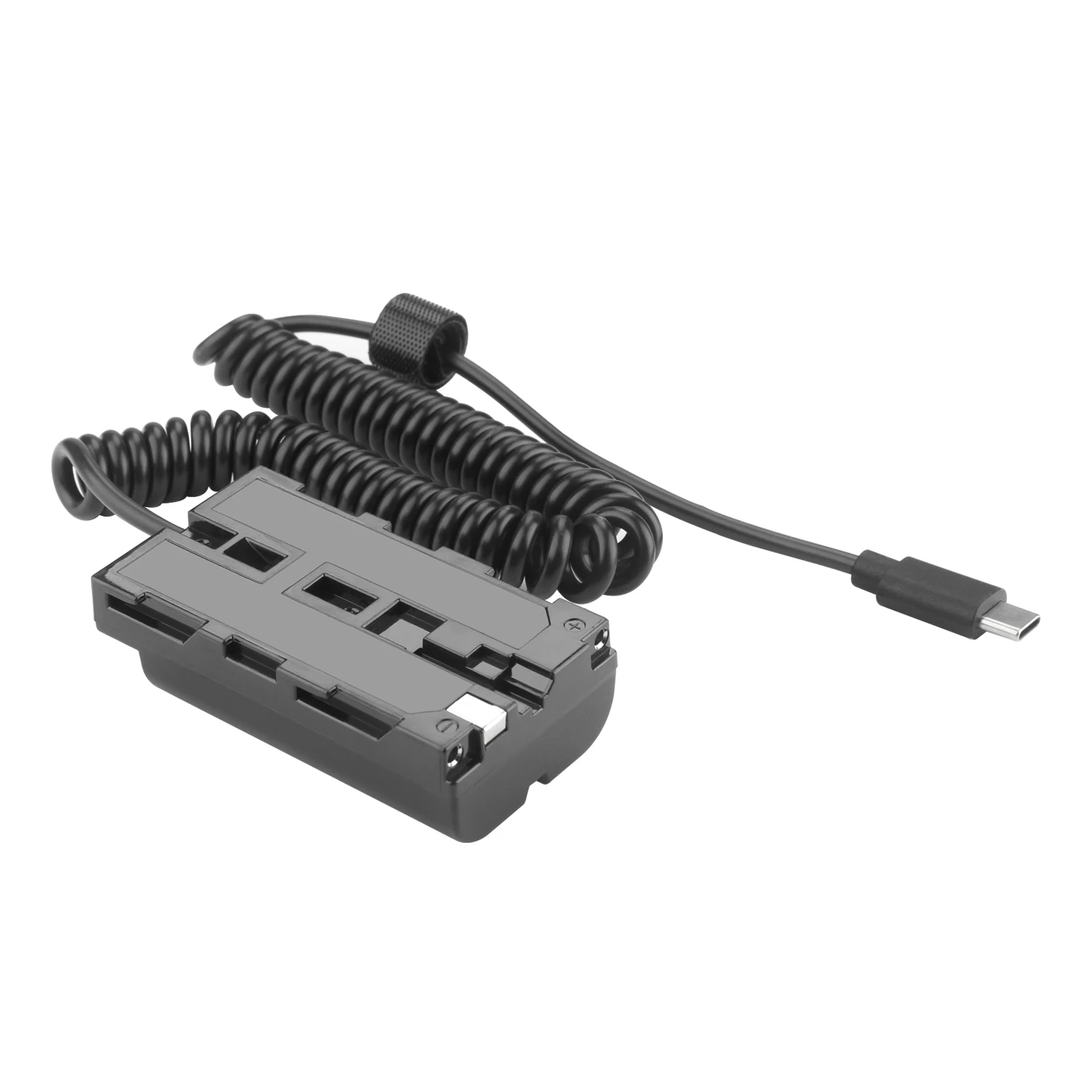 USB-C PD30W - NP-F 더미 배터리( NP-F960 /750/770/970용 확장형 케이블 포함) - 카메라 필드 모니터 전원 공급