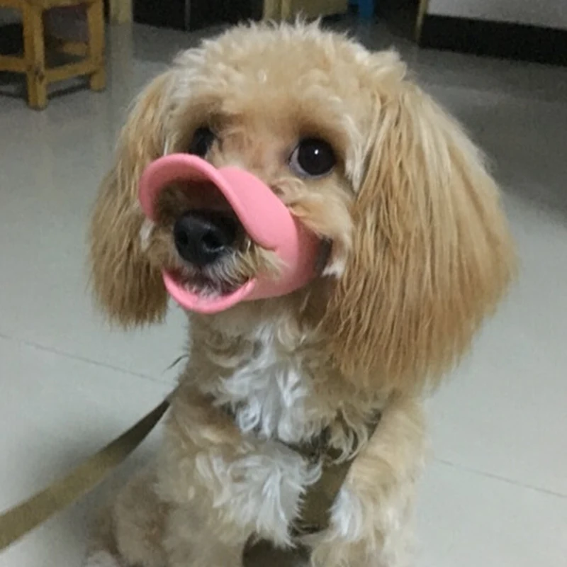 Dog Muzzles Duck Bill Shape Anti-bite Anti-barking Face Mask for Small Dogs Poodle Schnauzer dog muzzle