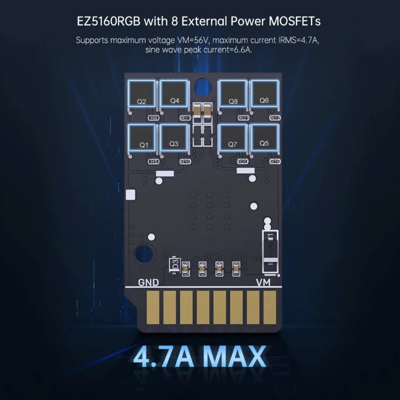 

Модернизированная плата 3D-принтера EZ5160 RGB 57 с шаговым двигателем для SKR 3 Manta M8P E3EZ