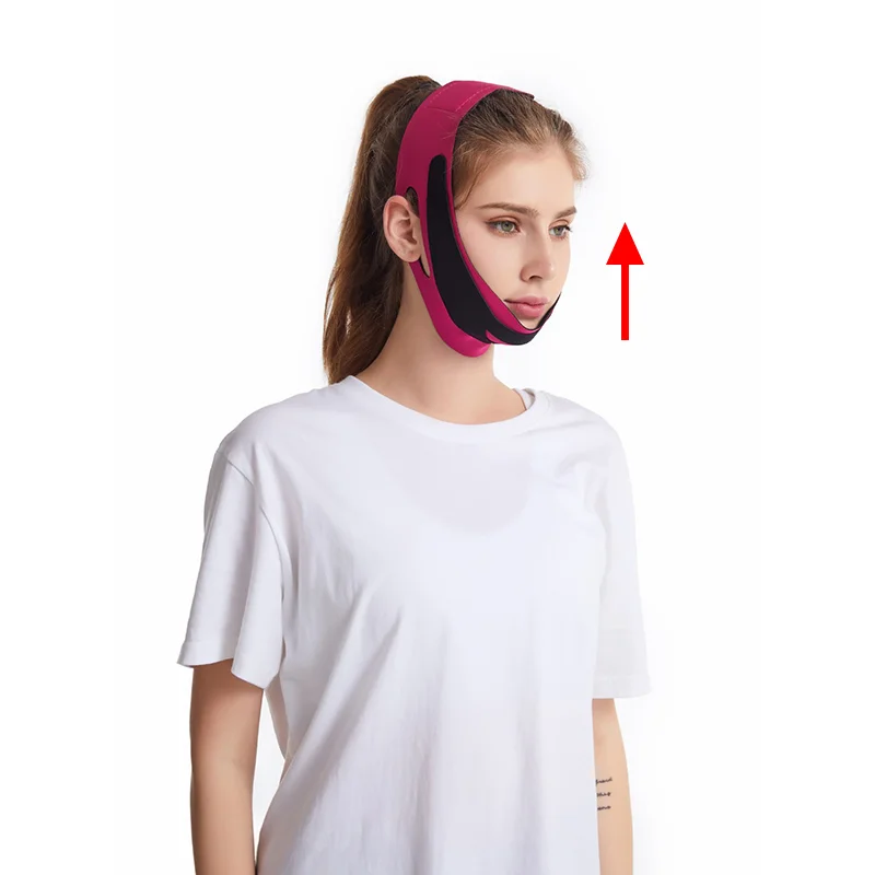 Elastic Face Shaper Slimming V Line Chin Cheek Lift Up Belt Facial Massage Band Beauty