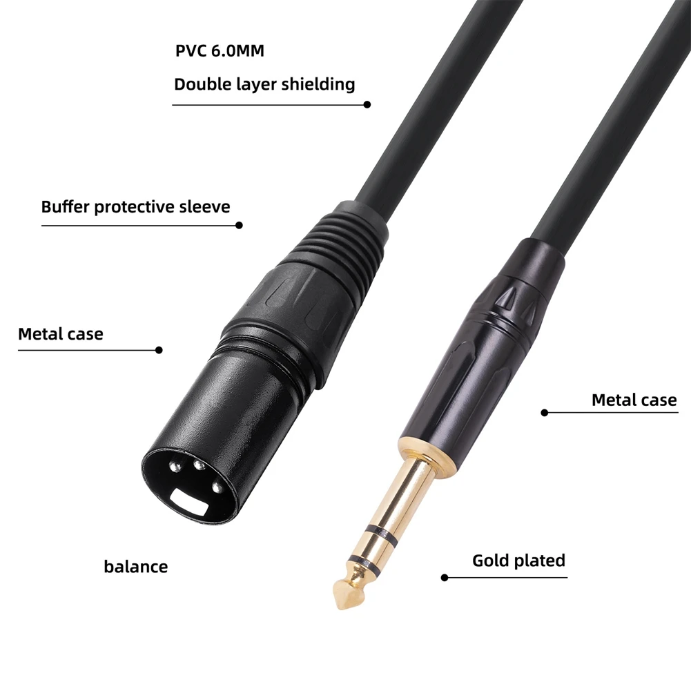 -XLR   ׷ ũ ̺--XLR   Ŀ ũ ̺, 3 m, 6.35mm, 1/4 ġ