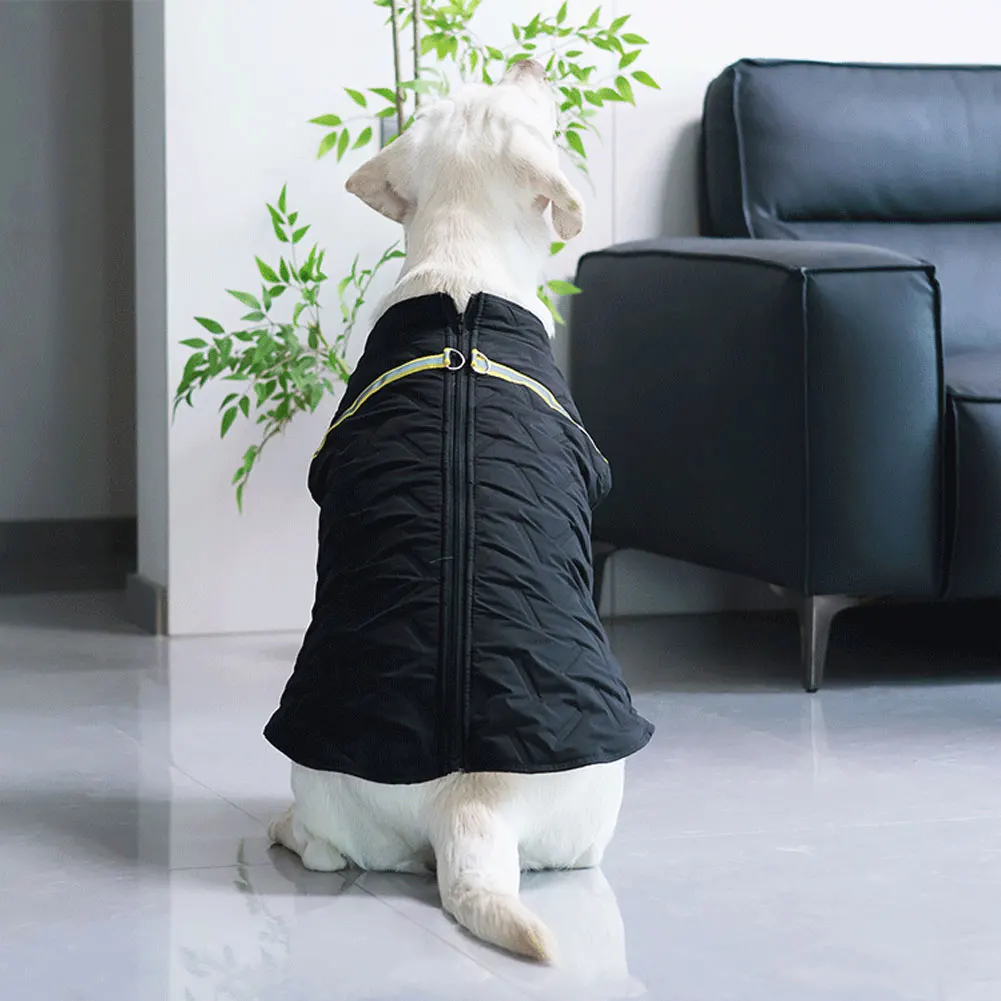 Universal 1.5-32.5kg Winter Dog Vest Coat Warm Waterproof Vest Golden Retriever Big Dog Clothes for Small Medium Large Dogs