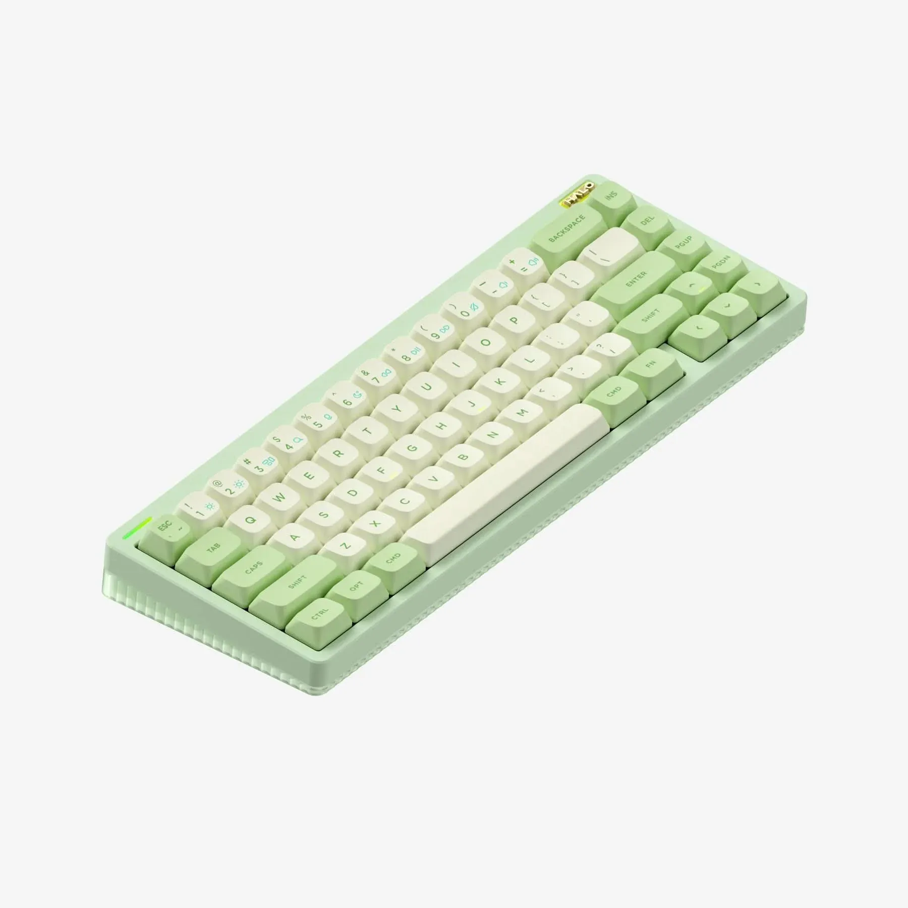 Nuphy Halo65 V2 무선 기계식 키보드(PBT 키캡 포함) 65% 핫스왑 가능 맞춤형 게이밍 키보드 QMK/VIA 가스켓 구조