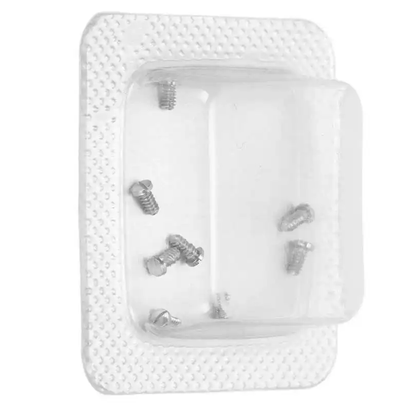 Stainless Steel Watch Screw High Accuracy Slot Type Watch Back Cover Screw Replacement Accessories for Watchmaker
