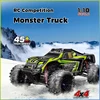 Joys Tech JT-10101 RC Monster Truck, 1:10 Scale High-Speed 4WD Off-road RC Car with Carbon Brush Perfect Toy Gift for Children 1