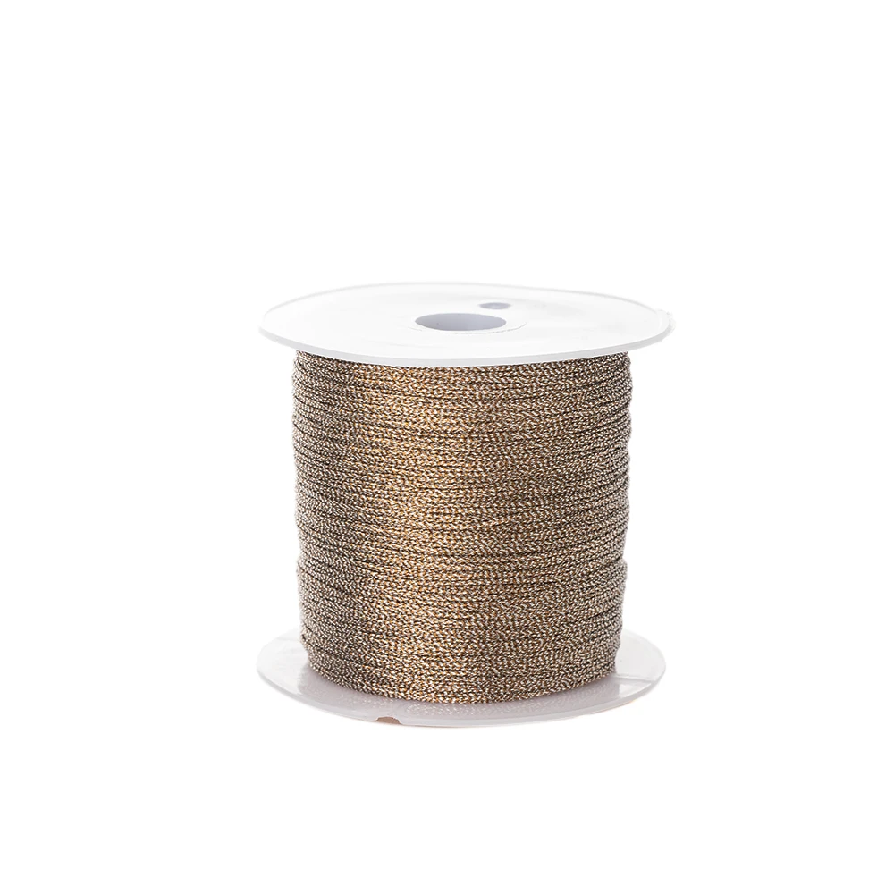Premium 0.4mm Nylon Satin Cord - 50m for Jewelry Making, Beading, and Knot Crafting