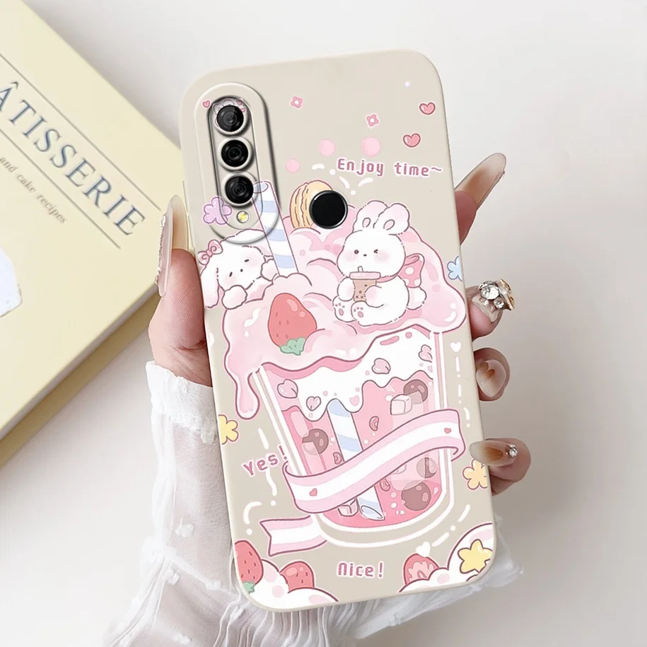 Cute Panda Rabbit Soft Silicone Phone Case for Huawei P30 Lite Nova 4e - Stylish and Protective Cover