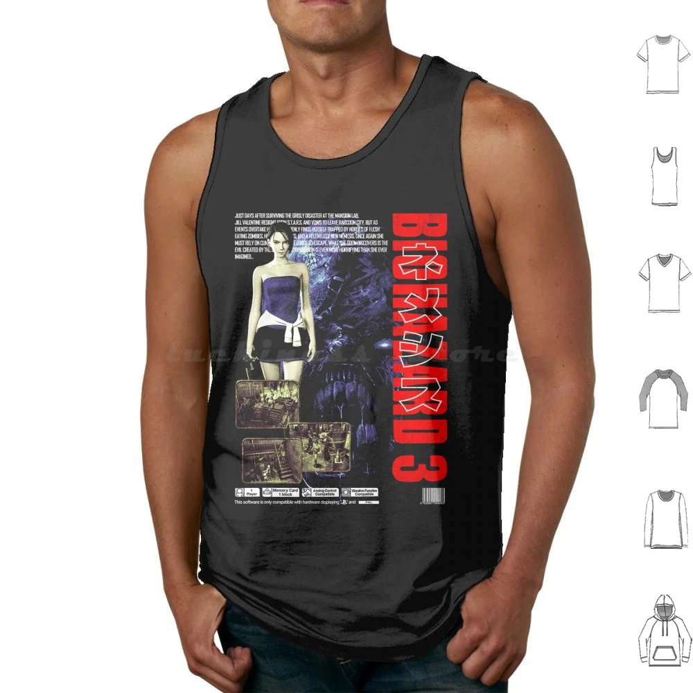 /Rischio Biologico 3 Canotte Gilet Senza Maniche Rischio Biologico 3 4 Jill Valentine Nemesis Survival Horror