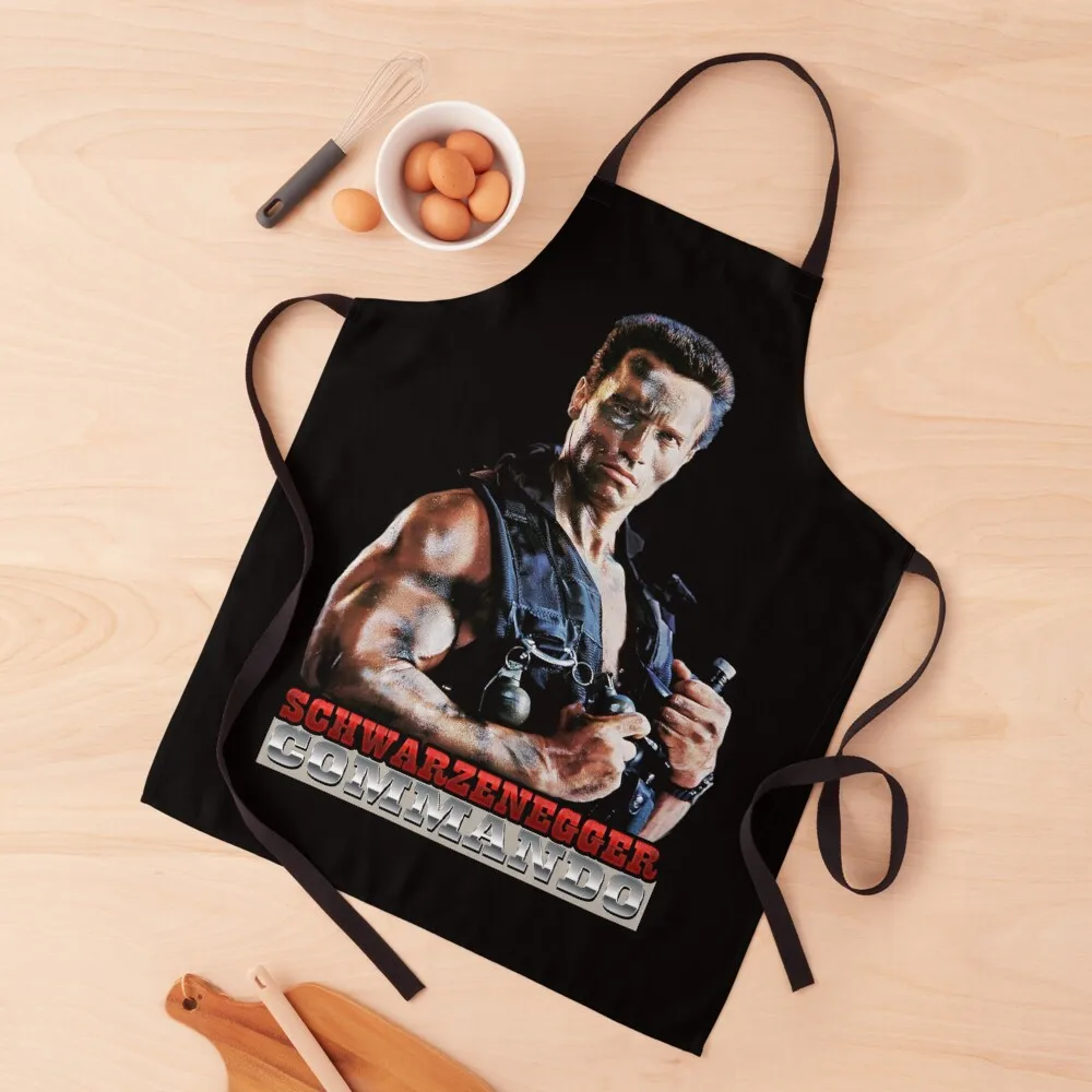 

Arnold Schwarzenegger Commando Apron Hairdressing Kids Apron