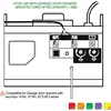 78LM 41A5273-1 78LM 81LM 371LM 971LM Garage Door Opener Multi Function Control Panel Electric Wired Wall Remote Control 3