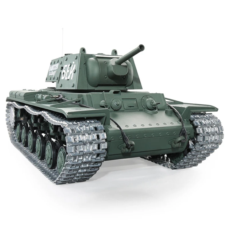 헝 롱 1/16 소련 KV-1`S 3878-1 RC 중전차 RTR 소년 선물
