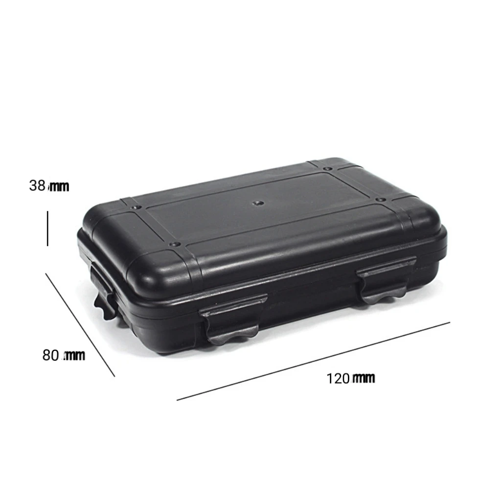EDC Tool Box Outdoor Camping Survival Kit Shockproof Waterproof Case Sealed Box Outdoor Survival Storage Small