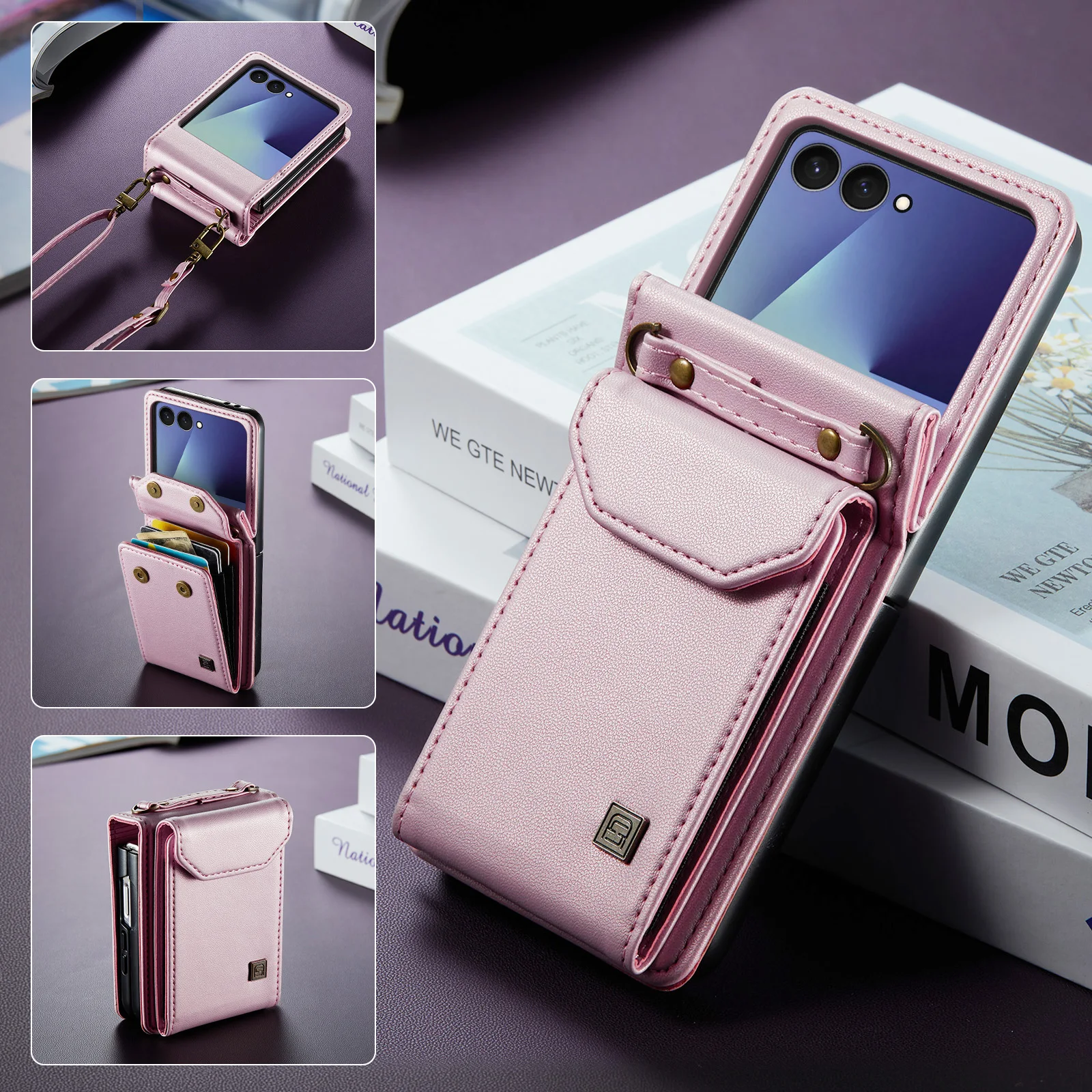 Women's Crossbody Phone Pouch - Stylish RFID Blocking Wallet-Style Bag
