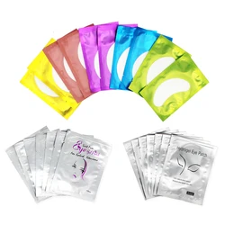 50/100 Pairs Eyelash Extension Paper Patches Lint Hydrating Lash Extension Pillow Sticker Under Eye Pads Eyelash Makeup Tools
