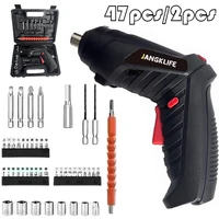 Electric Screwdriver Battery Rechargeable Cordless Screwdriver Powerful Impact Wireless Screwdriver Drill Electric Screw Driver 1