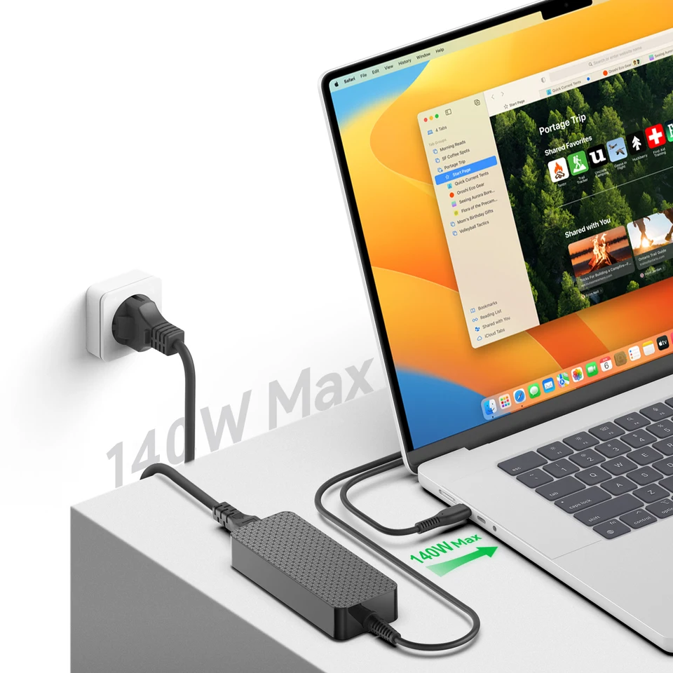 Adattatore magnetico da 140 W, USB C a Magsafe-3, adattatore magnetico USB C, ricarica rapida per MacBook Pro M1 2021/M2 (2023,14/16), MacBook Air M2 (13''/15), M3 Air (13''/15'')/M3 Pro (2024,14 Adattatore magnetico da 140 W, USB C a Magsafe-3, adattatore magnetico USB C, ricarica rapida per MacBook Pro M1 2021/M2 (2023,14/16), MacBook Air M2 (13''/15), M3 Air (13''/15'')/M3 Pro (2024,14