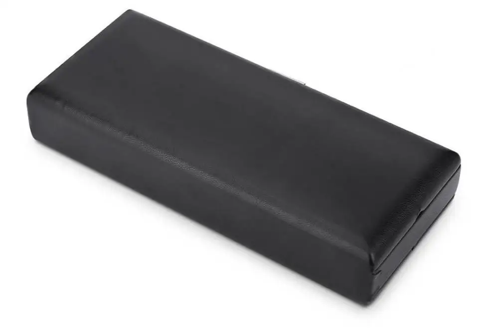 Oboe Reed Case Oboe Lead Box for 40 Baoblaze 2 Layers Flannel Slot PU Leather