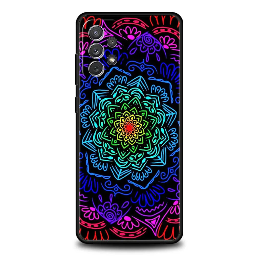 Mandala Flower Totem Soft Phone Case Cover