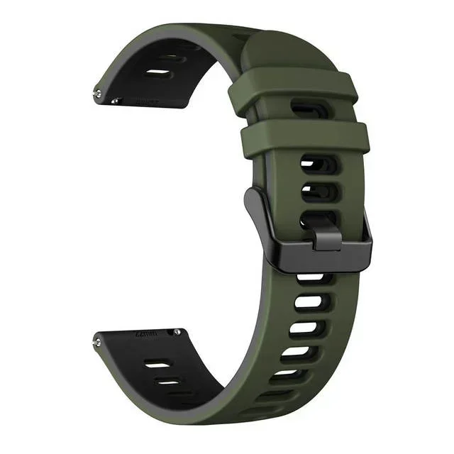 Sports Silicone Swim Watchband - Soft Rubber Strap Replacement Accessory