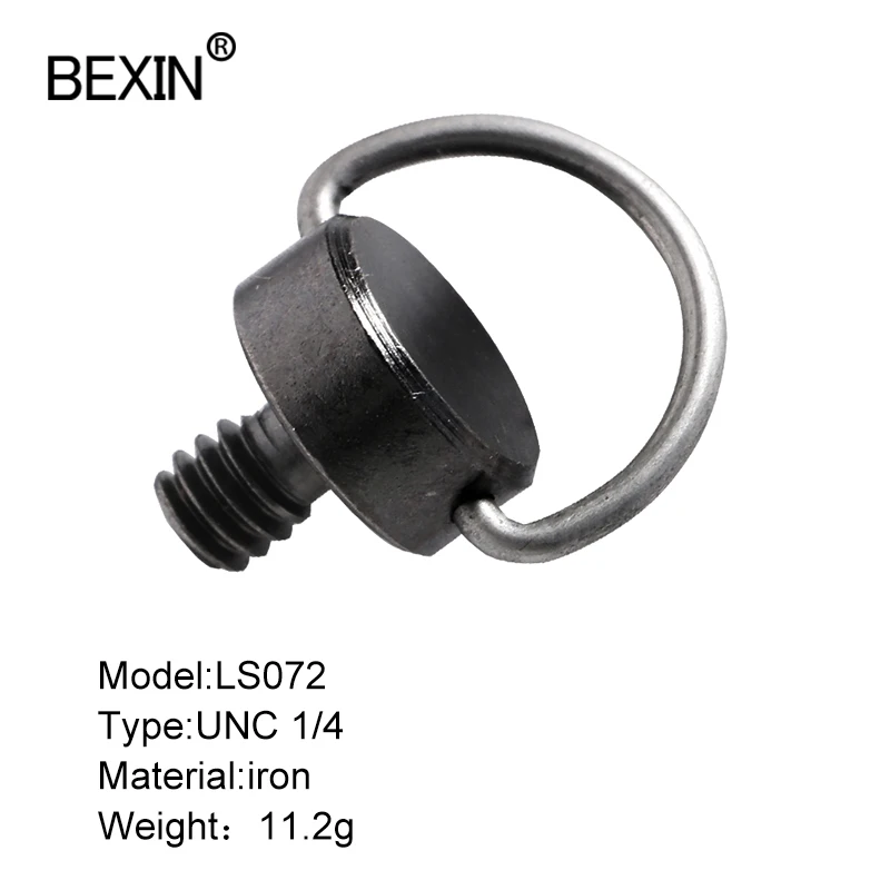 BEXIN Digital camera screw D ring 1/4 inch camera mount screw quick release for dslr Tripod monopod camera accessories camera screw mount screw mount adapter metal screw adapter camera mount bracket quick release kit