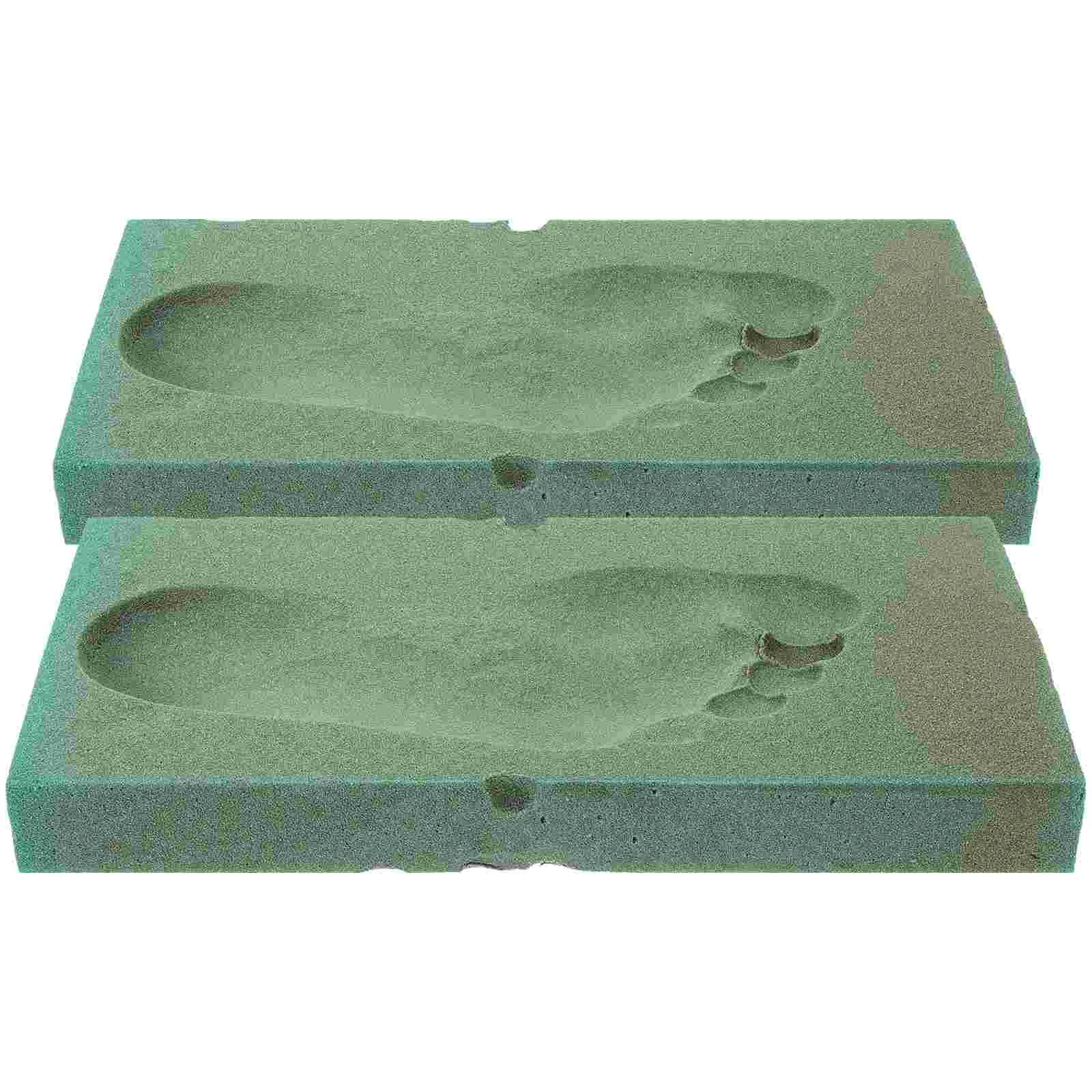 Multi-Functional 3d Footprint Foam Box Box Footprint Shape Molding Box For Customizing Insoles Foot Orthotic