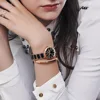 OLEVS New Ceramics Watchstrap Watch For Women Luxury Business Diamonds Wristwatch Fashion Waterproof Dual Calendar Woman Watches 2