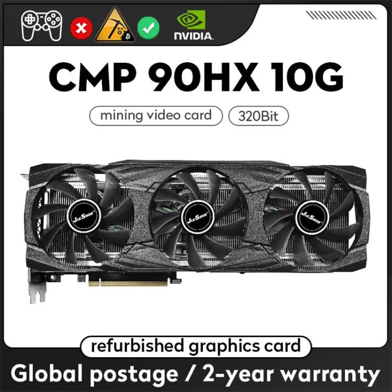 JIESHUOCMP90HX10GBHighendMiningGraphicsCard90hxgpuforrvn