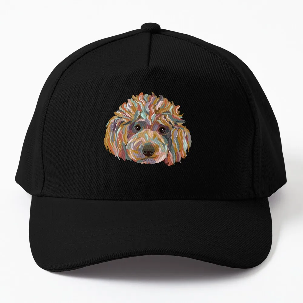 

Shaggy Rainbow Poodle Baseball Cap Trucker Hat Anime Hat Hat For Men Women's