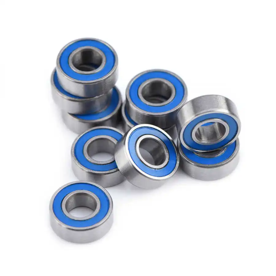MR115-2RS Ball Bearing Steel Double-shielded Miniature 5x11x4mm 10pcs ball bearings,metal shielded ball bearings
