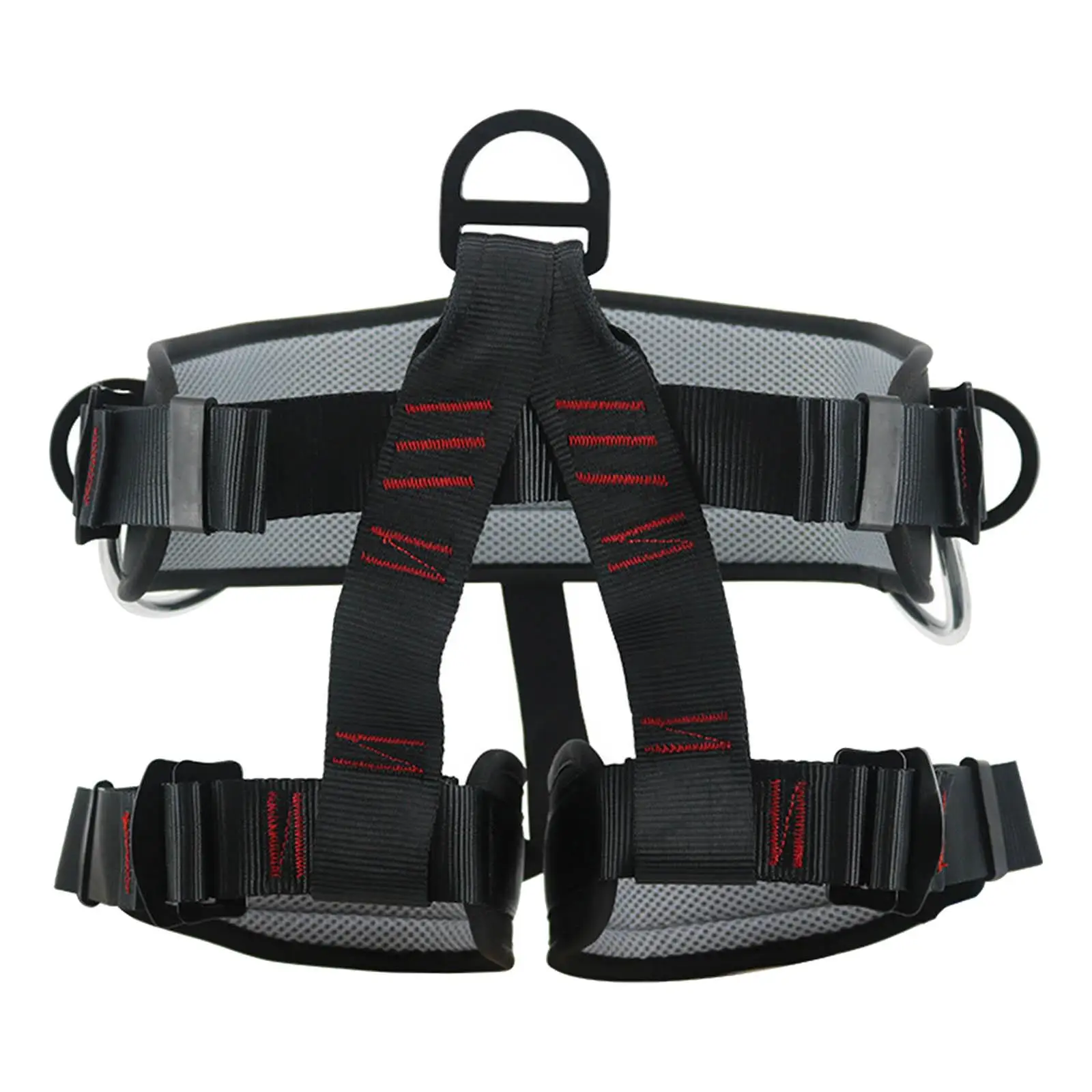 Tree Rock Climbing Harness Strap Falling Protection Heavy Duty 25kN Harness for Survival Equipment Protective Supplies Outdoor