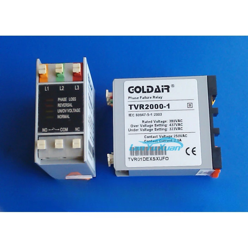 

2PCSPhase sequence relay TVR-3815 TVR2000-1 / GOLDAiR three-phase power protector