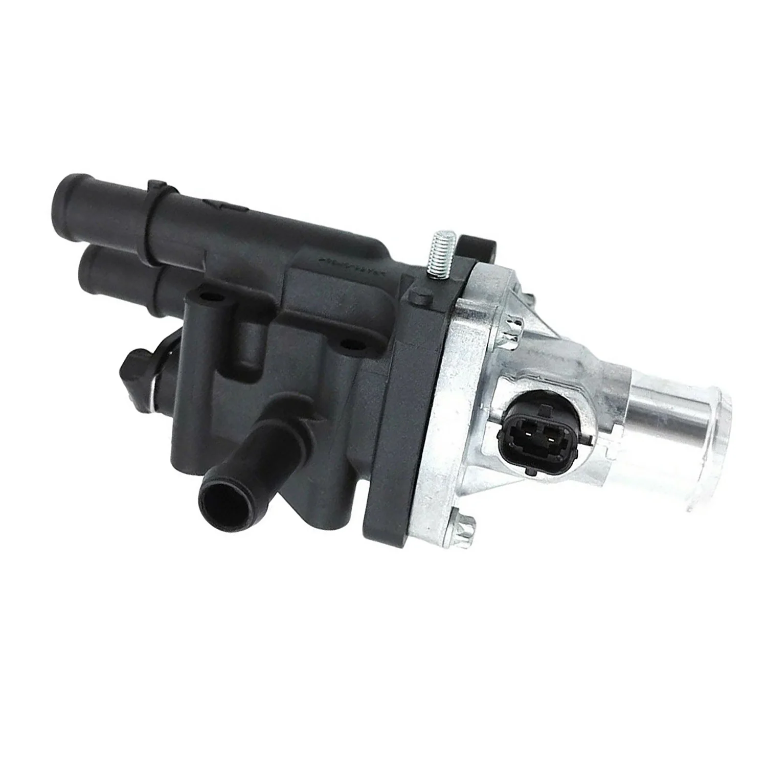 Thermostat Assembly Water Outlet 2519222 1Pc For Chevrolet Sonic Cruze Limited 1.8L