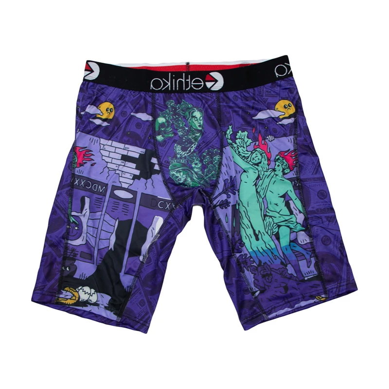ETSexy  Underwear Boxer Cueca Men's Panties Underpants Male Boxershorts Plus Size Boxer Briefs L-XXXL Breathable Boxer 6