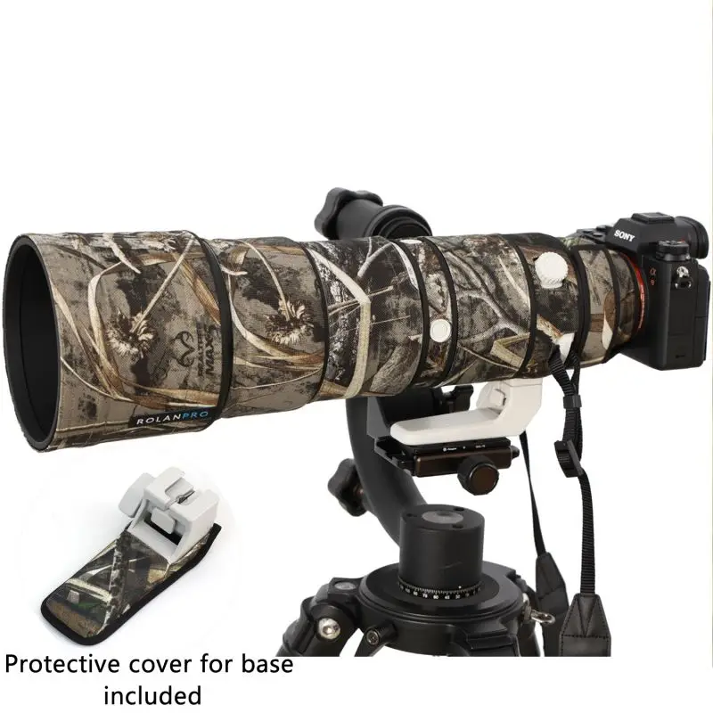 ROLANPRO Waterproof Lens Camouflage Coat for Canon EF 600mm F/4 L is II USM