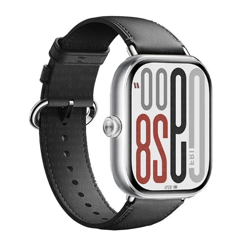 Premium Leather Smart Watchband Replacement Wristband Bracelet